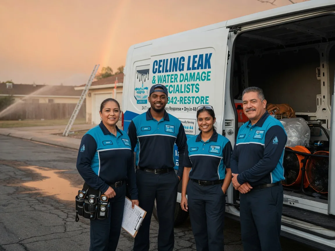 Ceiling Leak Cleanup company in Lake George, MI